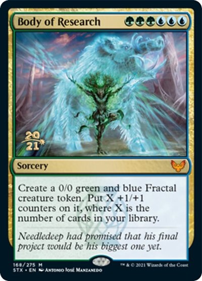 Body of Research [Strixhaven: School of Mages Prerelease Promos] 