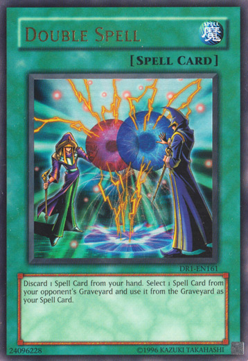 Double Spell [DR1-EN161] Ultra Rare 