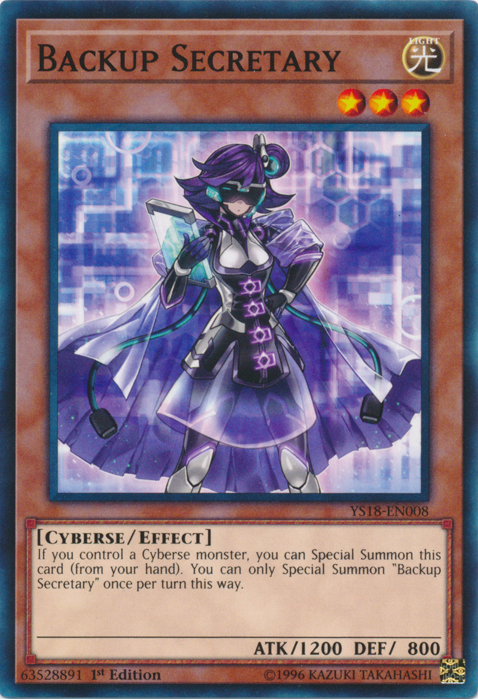 Backup Secretary [YS18-EN008] Common 
