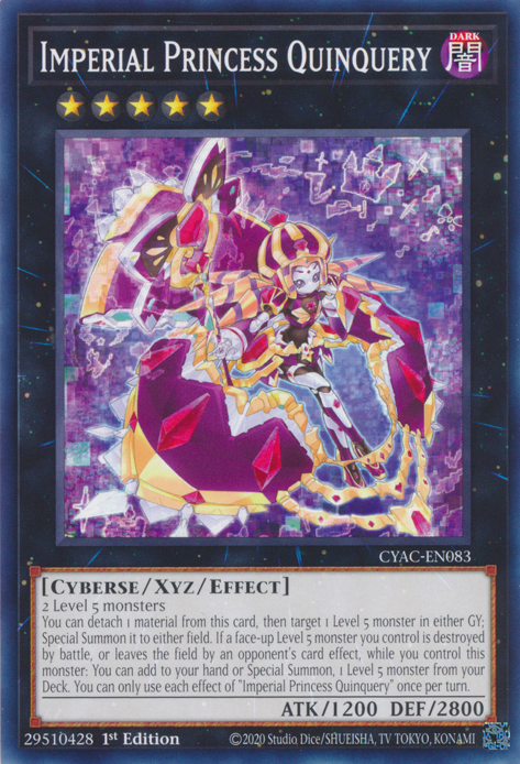 Imperial Princess Quinquery [CYAC-EN083] Common 
