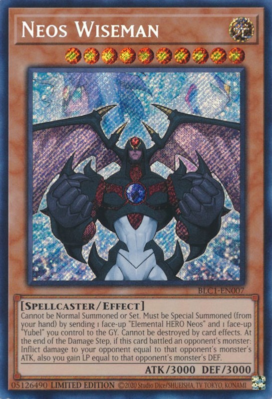Neos Wiseman [BLC1-EN007] Secret Rare 