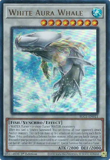 White Aura Whale [BLC1-EN011] Ultra Rare 