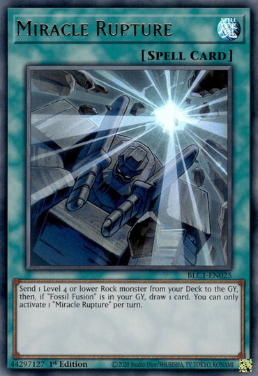 Miracle Rupture [BLC1-EN025] Ultra Rare 