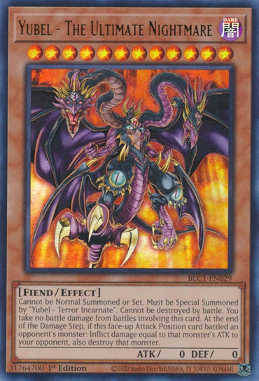 Yubel - The Ultimate Nightmare [BLC1-EN029] Ultra Rare 