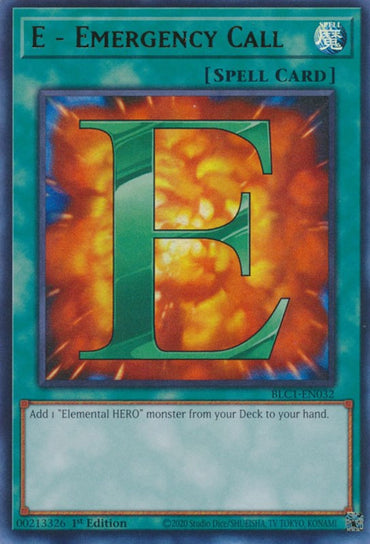E - Emergency Call [BLC1-EN032] Ultra Rare 