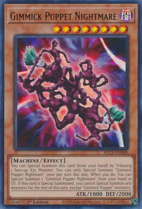 Gimmick Puppet Nightmare [BLC1-EN040] Ultra Rare 