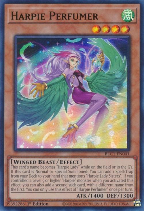 Harpie Perfumer [BLC1-EN041] Ultra Rare 