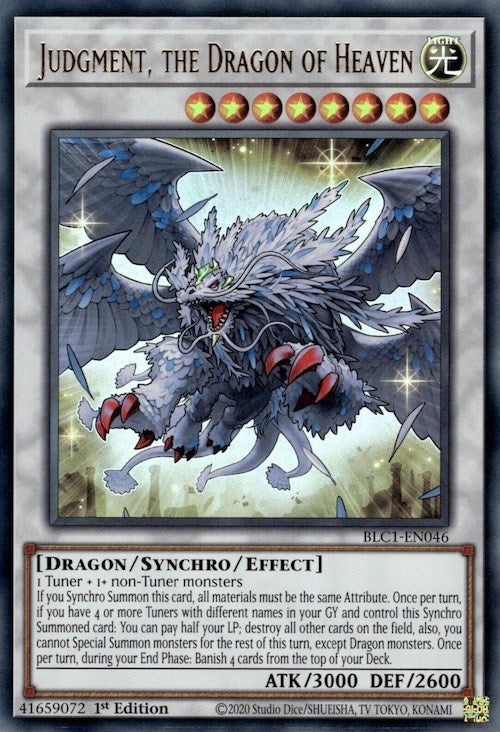 Judgment, the Dragon of Heaven [BLC1-EN046] Ultra Rare 