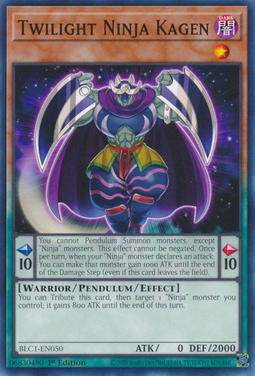 Twilight Ninja Kagen [BLC1-EN050] Common 