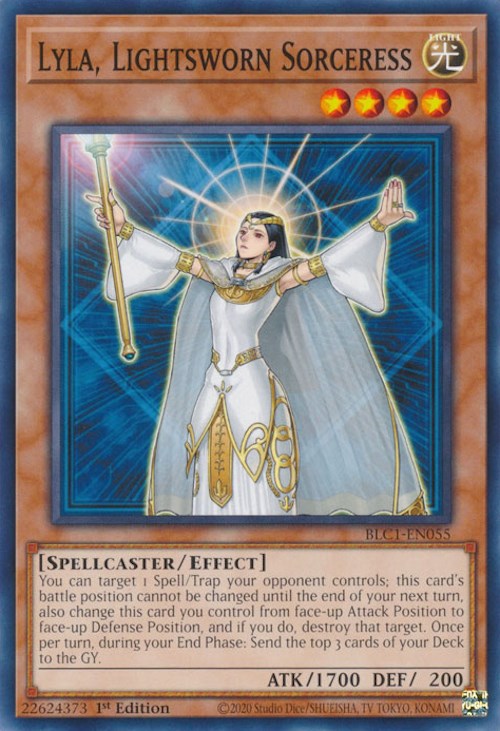 Lyla, Lightsworn Sorceress [BLC1-EN055] Common 