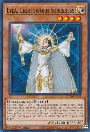 Lyla, Lightsworn Sorceress [BLC1-EN055] Common 