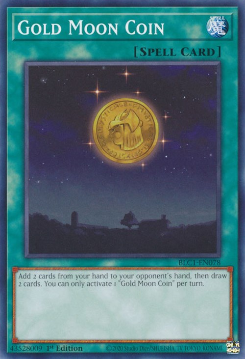 Gold Moon Coin [BLC1-EN078] Common 