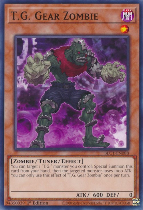 TG Gear Zombie [BLC1-EN088] Common 