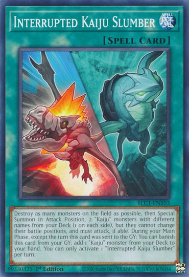 Interrupted Kaiju Slumber [BLC1-EN103] Common 