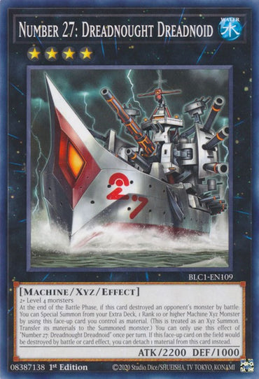 Number 27: Dreadnought Dreadnoid [BLC1-EN109] Common 