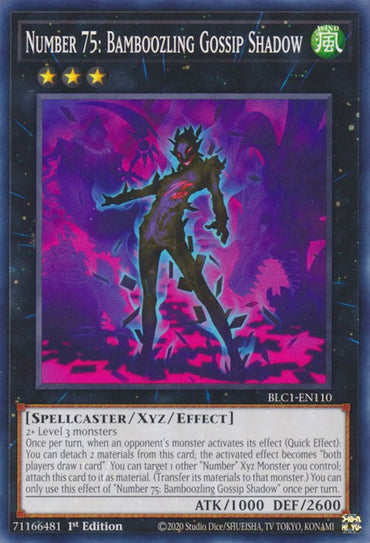 Number 75: Bamboozling Gossip Shadow [BLC1-EN110] Common 