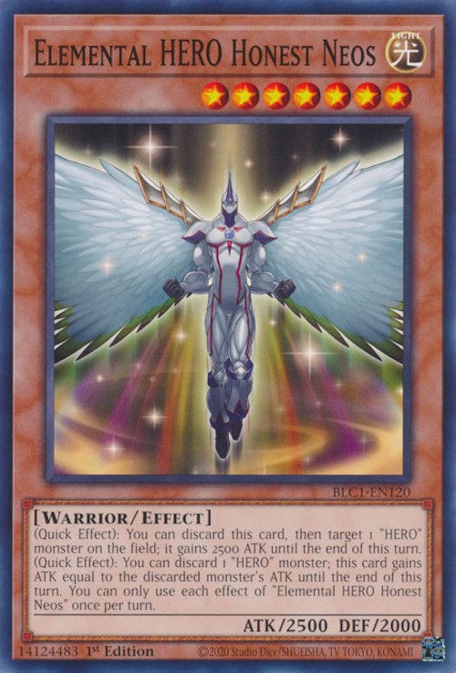 Elemental HERO Honest Neos [BLC1-EN120] Common 