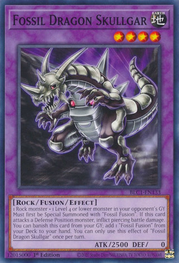 Fossil Dragon Skullgar [BLC1-EN133] Common 