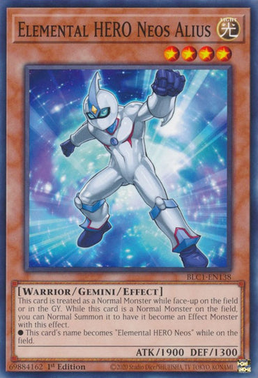 Elemental HERO Neos Alius [BLC1-EN138] Common 