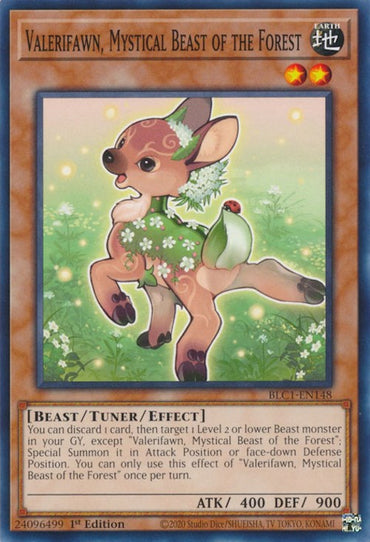 Valerifawn, Mystical Beast of the Forest [BLC1-EN148] Common 