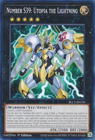 Number S39: Utopia the Lightning [BLC1-EN150] Common 