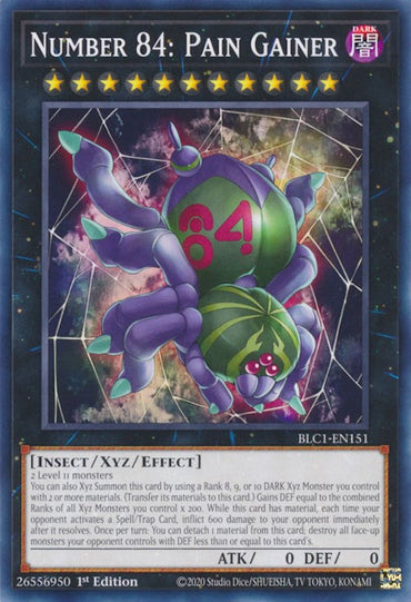 Number 84: Pain Gainer [BLC1-EN151] Common 