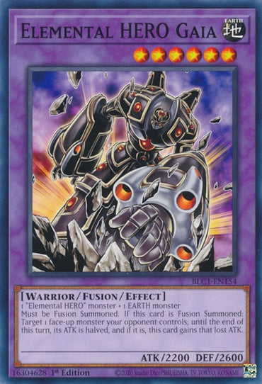 Elemental HERO Gaia [BLC1-EN154] Common 