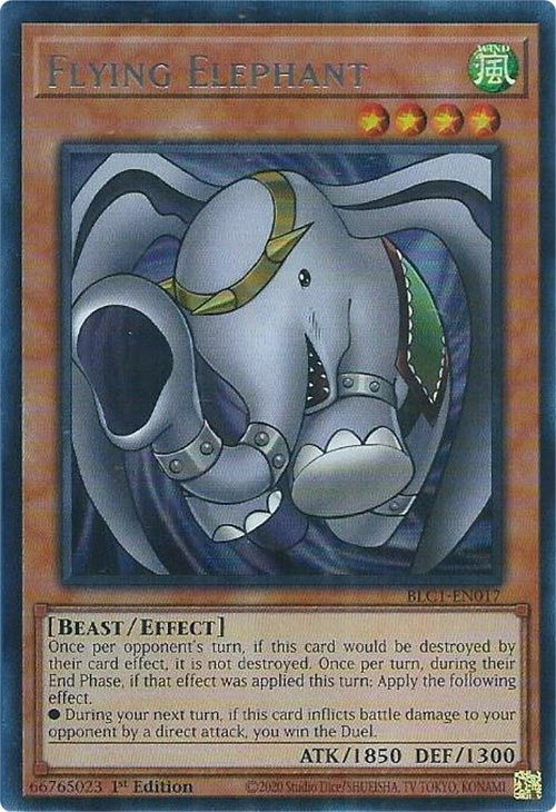 Flying Elephant (Silver) [BLC1-EN017] Ultra Rare 