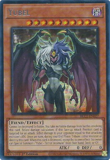 Yubel (Silver) [BLC1-EN027] Ultra Rare 