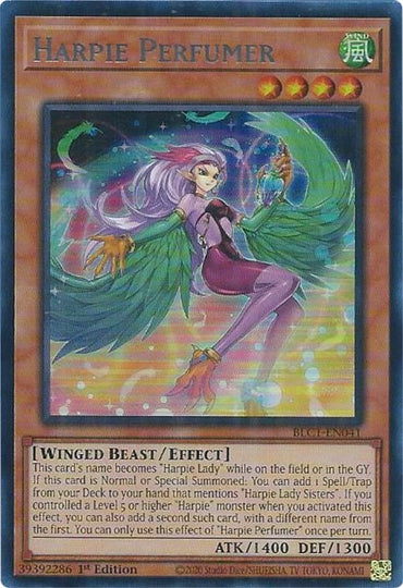 Harpie Perfumer (Silver) [BLC1-EN041] Ultra Rare 