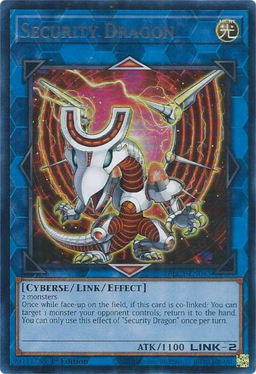 Security Dragon (Silver) [BLC1-EN043] Ultra Rare 