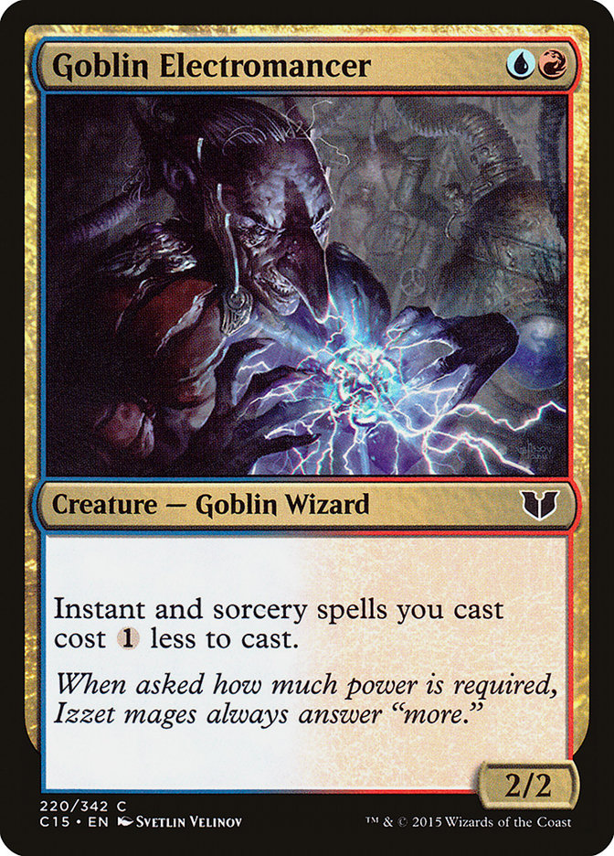 Goblin Electromancer [Commander 2015] 