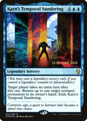 Karn's Temporal Sundering [Dominaria Prerelease Promos] 