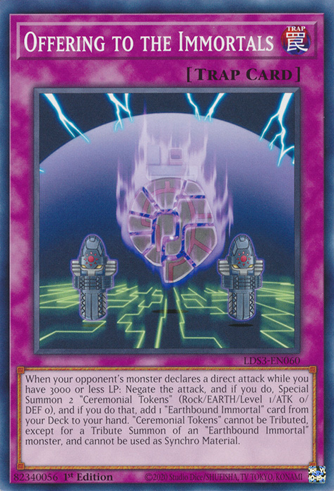 Offering to the Immortals [LDS3-EN060] Common 