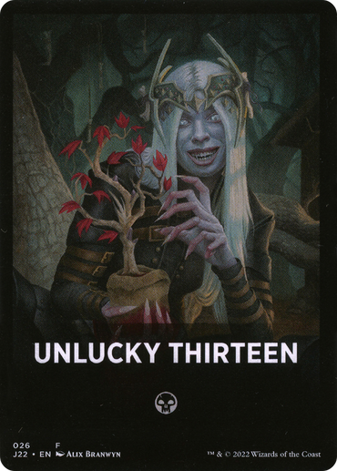 Unlucky Thirteen Theme Card [Jumpstart 2022 Front Cards] 