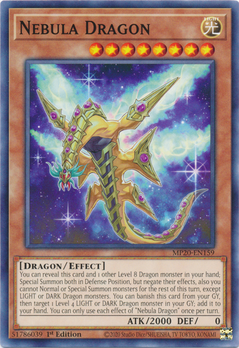 Nebula Dragon [MP20-EN159] Common 