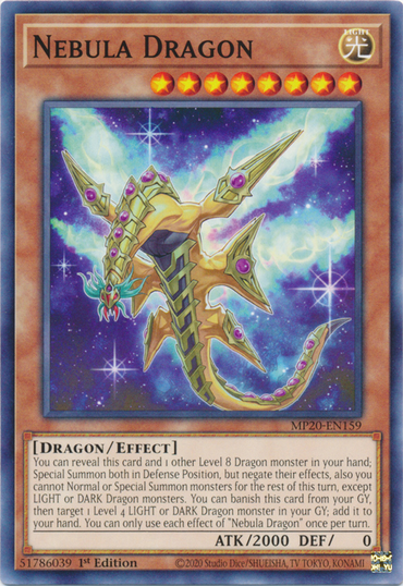 Nebula Dragon [MP20-EN159] Common 