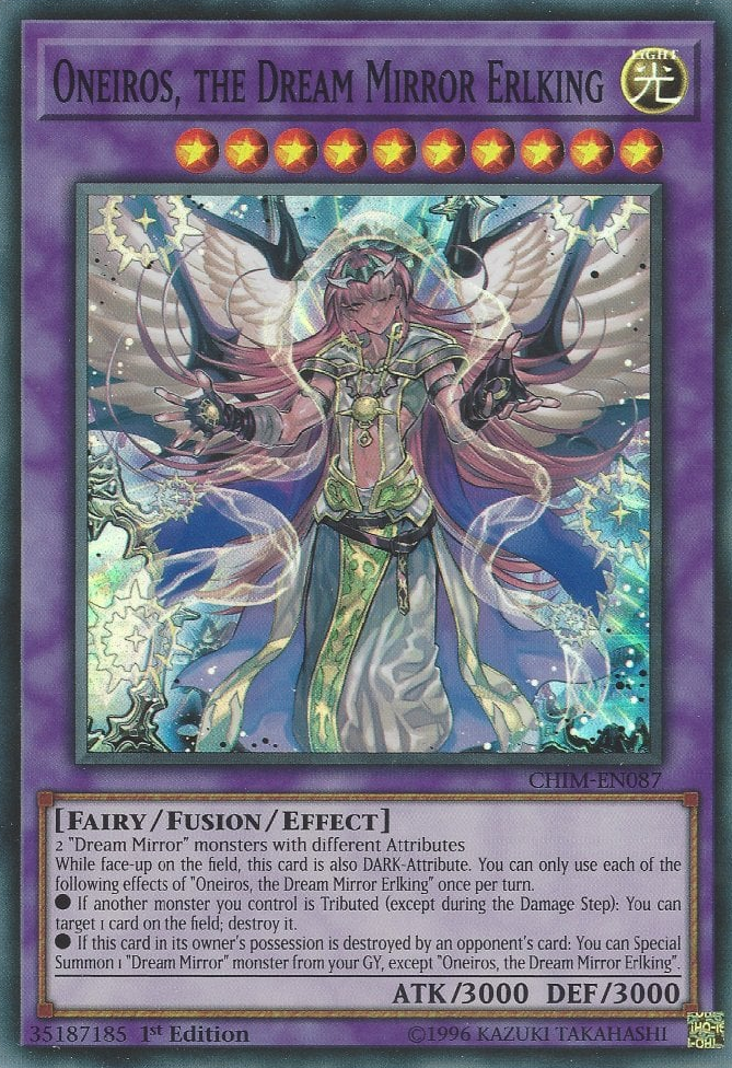 Oneiros, the Dream Mirror Erlking [CHIM-EN087] Super Rare 