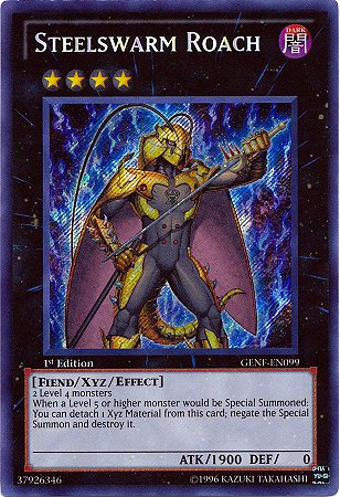 Steelswarm Roach [GENF-EN099] Secret Rare 