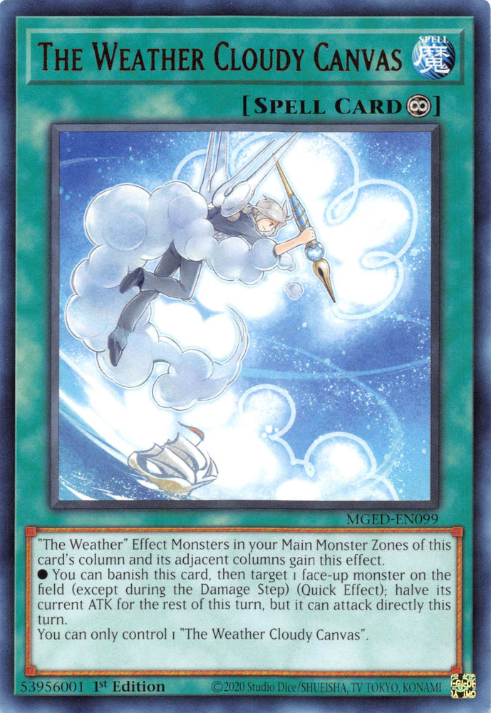 The Weather Cloudy Canvas [MGED-EN099] Rare 