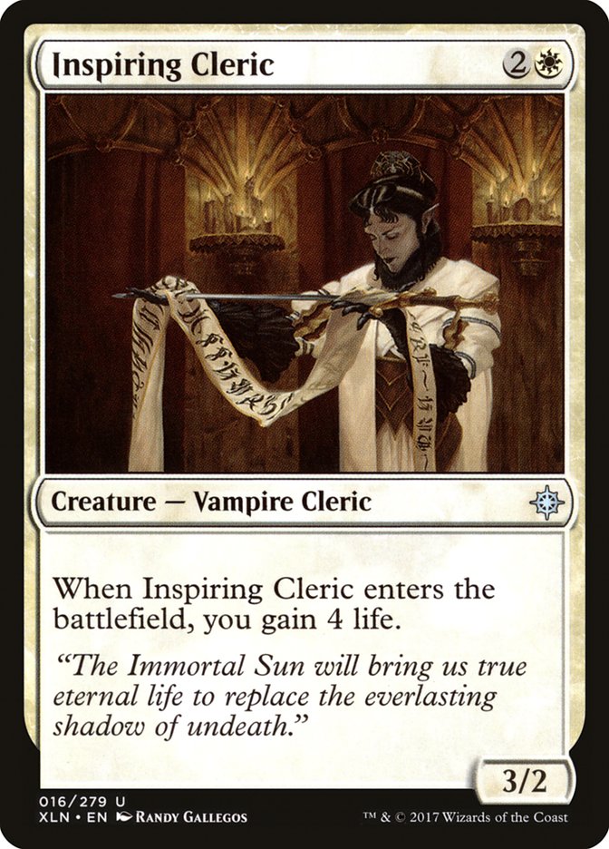 Inspiring Cleric [Ixalan] 