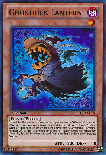 Ghostrick Lantern [SHSP-EN016] Super Rare 