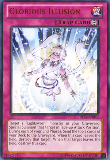 Glorious Illusion (Red) [DL14-EN017] Rare 