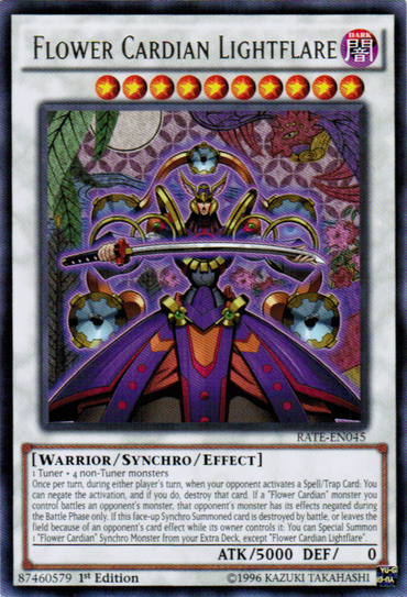 Flower Cardian Lightflare [RATE-EN045] Rare 