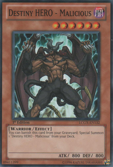 Destiny HERO - Malicious [LCGX-EN132] Common 