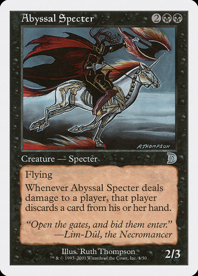 Abyssal Specter [Deckmasters] 