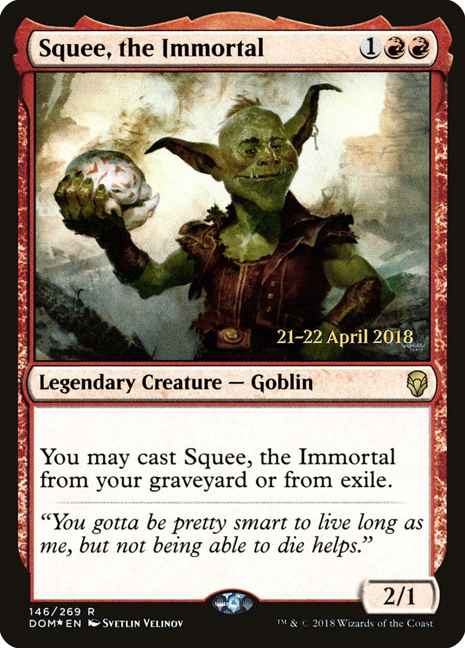 Squee, the Immortal [Dominaria Prerelease Promos] 