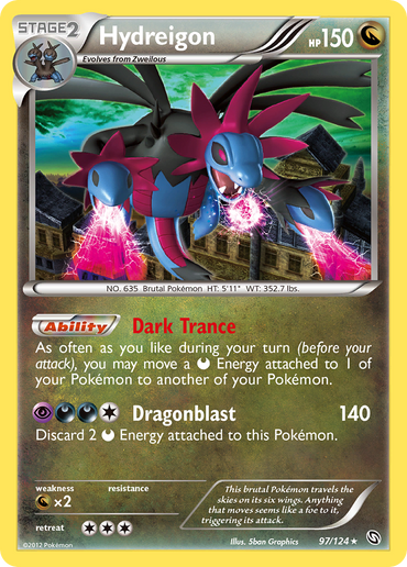 Hydreigon (97/124) [Black & White: Dragons Exalted]