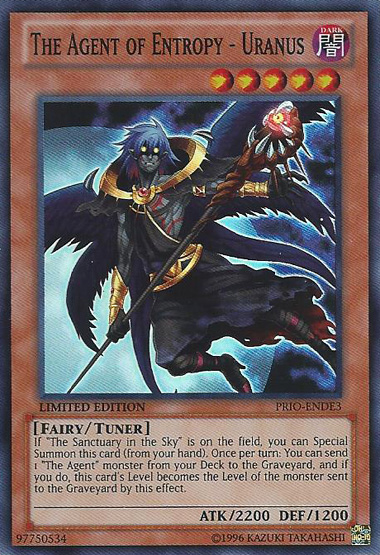 The Agent of Entropy - Uranus [PRIO-ENDE3] Super Rare 