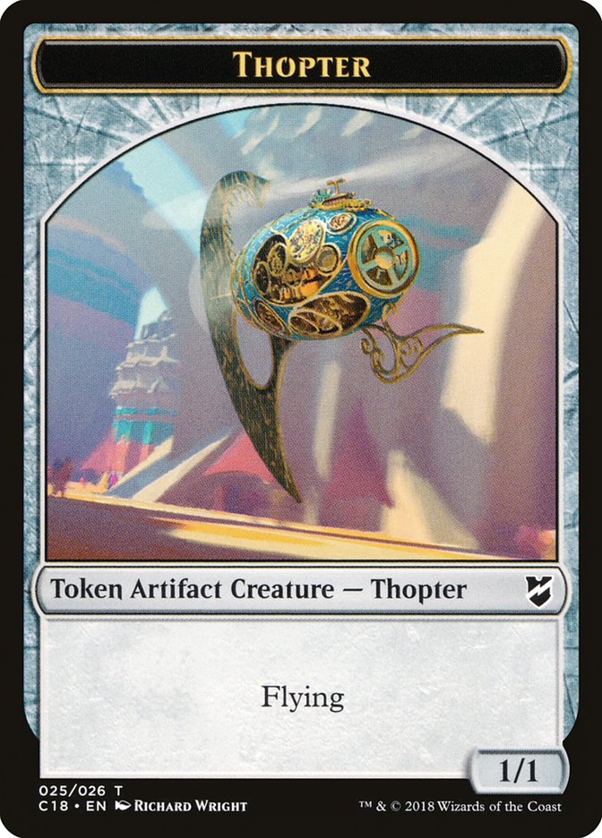 Thopter Token (025/026) [Commander 2018 Tokens] 